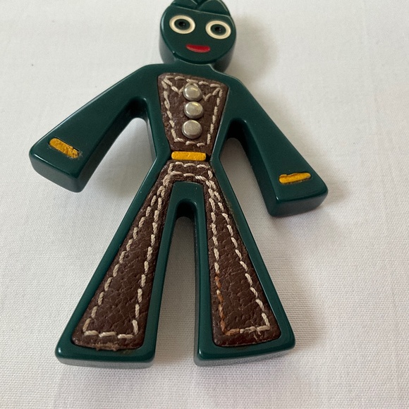 PRADA Sailor Bellhop Bag Pin Brooch - Picture 4 of 7